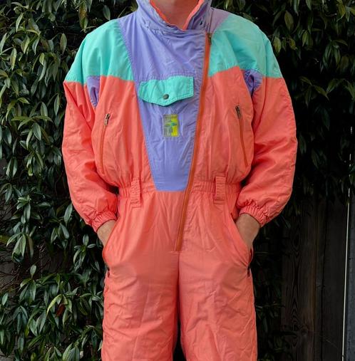 Vintage Retro Skipak M, Kleding | Dames, Wintersportkleding, Gedragen, Pak, Maat 38/40 (M), Ophalen of Verzenden