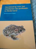 Handleiding voor het monitoren van amfibieën in Nederland, Ophalen of Verzenden, Zo goed als nieuw