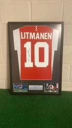 Gesigneerd shirt ajax litmanen, Verzamelen, Ophalen of Verzenden