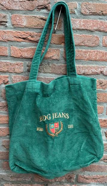 Tote Bags - BDG Jeans - Groen/Roze - Set van 2 beschikbaar voor biedingen