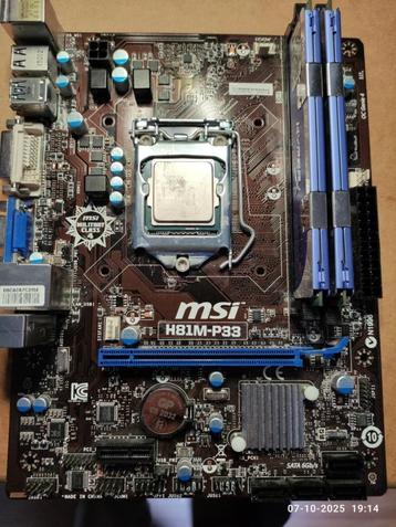 Bijna complete MSI Computer met INTEL i5 Super Processor  beschikbaar voor biedingen