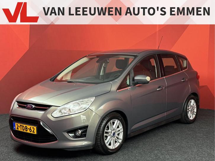 Ford C-MAX 1.0 Titanium | Trekhaak | Sensoren | Navigatie, Auto's, Ford, Bedrijf, Te koop, C-Max, ABS, Airbags, Airconditioning