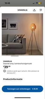 Ikea Sinnerlig Lamp - Nieuwstaat!, Ophalen of Verzenden, Nieuw, Hout, 100 tot 150 cm