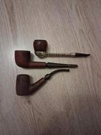 3 oude vintage tabakspijpen, Verzamelen, Rookartikelen, Aanstekers en Luciferdoosjes, Ophalen of Verzenden, Gebruikt
