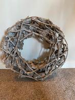 Houten krans circa 60 cm doorsnee!, Ophalen, Zo goed als nieuw