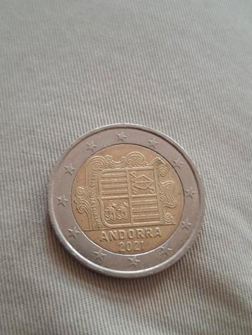 2 euro andorra  beschikbaar voor biedingen