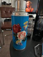 Vintage Thermoskan met Bloemenmotief, Huis en Inrichting, Ophalen of Verzenden, Gebruikt