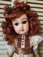 antieke pop, reproductie tete jumeau gesloten mond, Verzamelen, Poppen, Ophalen, Zo goed als nieuw, Pop