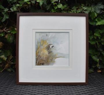 Walty Dudok van Heel: aquarel bunzing (2) beschikbaar voor biedingen