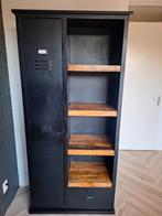 Kast van mangohout en metaal, Ophalen of Verzenden, Zo goed als nieuw, Minder dan 150 cm, Minder dan 100 cm