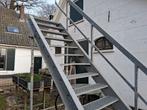 Metalen trap voor buiten, Ophalen of Verzenden, Gebruikt, Trap, 2 tot 4 meter