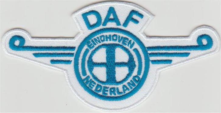 DAF Eindhoven stoffen opstrijk patch embleem #3, Verzamelen, Automerken, Motoren en Formule 1, Nieuw, Auto's, Ophalen of Verzenden