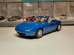 Mazda MX-5 mk1 NA 1989-1998 Mariner Blue 1/18 Gate, Hobby en Vrije tijd, Modelauto's | 1:18, Ophalen of Verzenden, Zo goed als nieuw