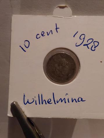 10 cent Kon.Wilhelmina 1928