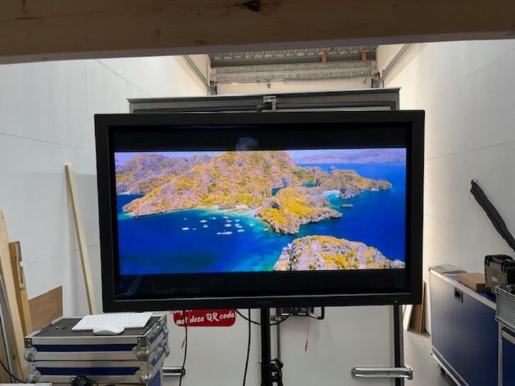 Sony Plasma 42 inch monitors, Computers en Software, Monitoren, Gebruikt, 60 Hz of minder, DisplayPort, HDMI, VGA, Ingebouwde speakers