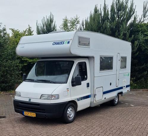 Tekoop fiat chausson welcome 3, Caravans en Kamperen, Campers, Particulier, Half-integraal, tot en met 4, Chausson, Diesel, Ophalen
