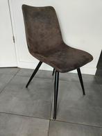 Eetkamer stoelen, 8 stuks, taupe. Netjes, Ophalen, Gebruikt