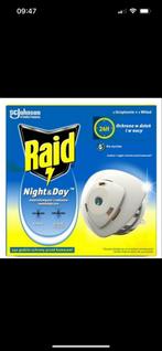 Raid Night&Day Muggenverjager, Ophalen of Verzenden, Nieuw, Ongediertebestrijding