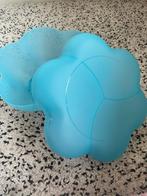 Tupperware blauwe schaal deksel met 3 vakken, Ophalen of Verzenden, Zo goed als nieuw, Schaal