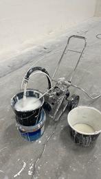 HBM Hogedruk Spuitmachine Verfspuit Set 1500 Watt, Ophalen, Zo goed als nieuw, Verf