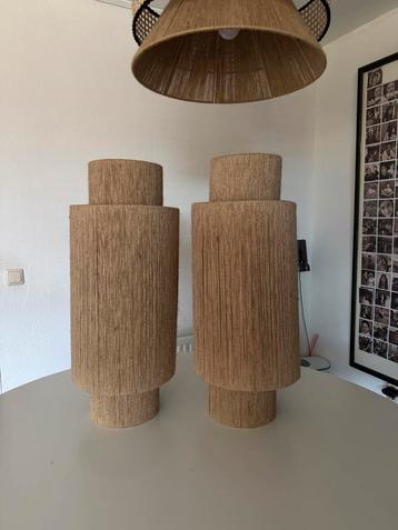 Zara home hanglamp jute rotan beschikbaar voor biedingen