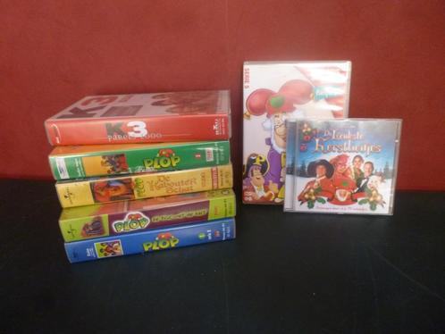 Studio 100 films DVD VHS CD - K3 - Kabouter Plop, Cd's en Dvd's, VHS | Kinderen en Jeugd, Gebruikt, Kinderprogramma's en -films