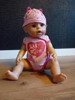 Baby Born pop met accessoires, nette staat, Ophalen of Verzenden, Zo goed als nieuw, Babypop