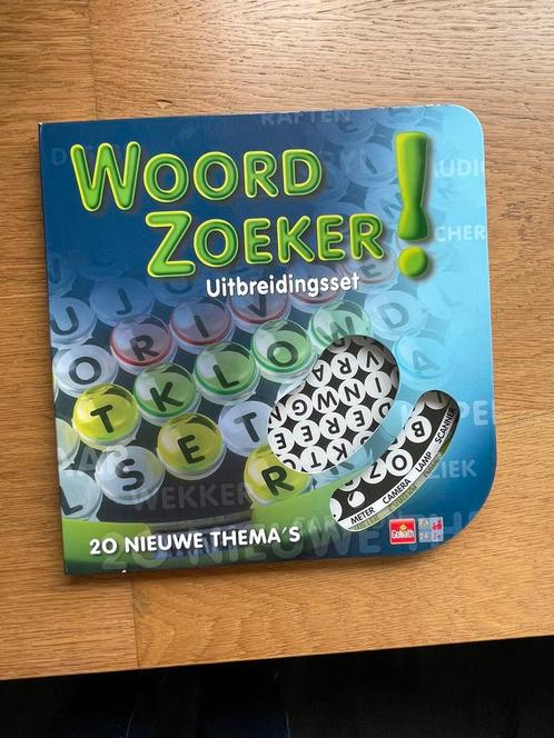 NIEUW Uitbreidingsset Woordzoeker Goliath: 20 thema’s!, Hobby en Vrije tijd, Gezelschapsspellen | Bordspellen, Nieuw, Een of twee spelers