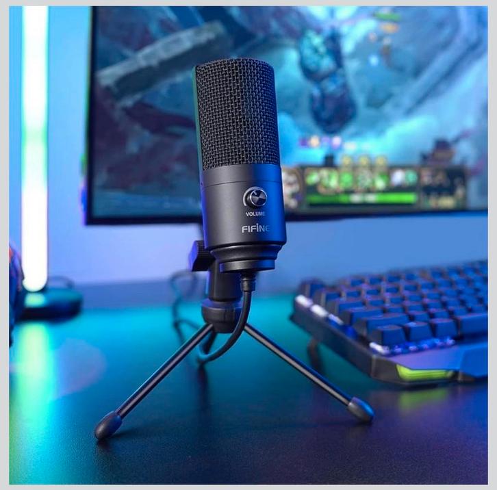 Fifine K669 Microfoon, Muziek en Instrumenten, Microfoons, Zo goed als nieuw, Ophalen of Verzenden