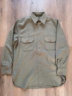 US WWII M1937 WOOL SHIRT - REPLICA 4, Ophalen of Verzenden, Landmacht, Amerika, Helm of Baret
