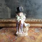 Sale beeldje biscuit porselein *tres belle*, Antiek en Kunst, Antiek | Porselein, Verzenden