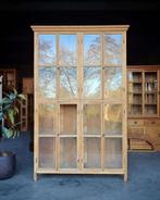 Prachtige antieke museumkast | Winkelkast - Teakhout #2440, Ophalen of Verzenden