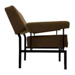 Vintage Pastoe FM07 Cees Braakman fauteuil Japanse Serie, Huis en Inrichting, Gebruikt, Vintage, 75 tot 100 cm, Metaal
