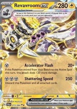 Revavroom ex #015 - SFA -Shrouded Fable, Hobby en Vrije tijd, Verzamelkaartspellen | Pokémon, Zo goed als nieuw, Verzenden
