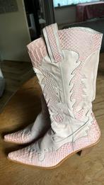 Cowboy laarzen, Hoge laarzen, Zo goed als nieuw, Roze, Sascha