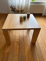 Licht eiken Bijzettafel - 70x70x49 cm, Huis en Inrichting, Tafels | Sidetables, Ophalen, 50 tot 100 cm, Zo goed als nieuw, 50 tot 75 cm