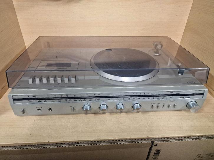 PhilipsF1410 LP Platenspeler - As is, Audio, Tv en Foto, Platenspelers, Gebruikt, Platenspeler, Overige merken, Ophalen of Verzenden