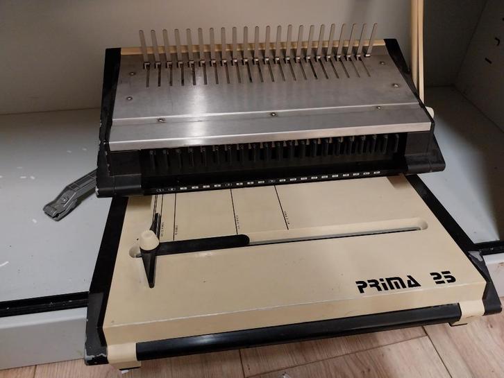 Combi-bindmachine, model Prima 25, Diversen, Bureau-accessoires, Gebruikt, Ophalen