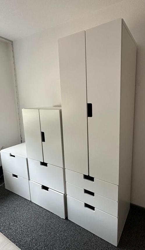 Ikea kleding kasten 3 stuks incl. extra roze kast deurtjes, Huis en Inrichting, Kasten | Kledingkasten, Gebruikt, 150 tot 200 cm
