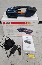 HBM Bandeleermachine - Omsnoeringsapparaat PET met 2 accu's