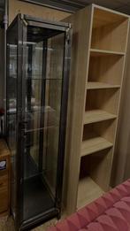 Vitrine Kast, Ophalen, Met plank(en), 50 tot 100 cm, Zo goed als nieuw