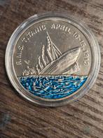 Titanic Herdenkingsmunt,d11., Ophalen of Verzenden, Overige materialen