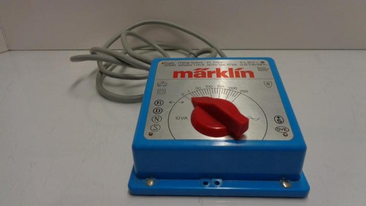 Trafo--1 Marklin 37540 Transformator 10VA. (H0), Hobby en Vrije tijd, Modeltreinen | H0, Gebruikt, Transformator of Voeding, Wisselstroom