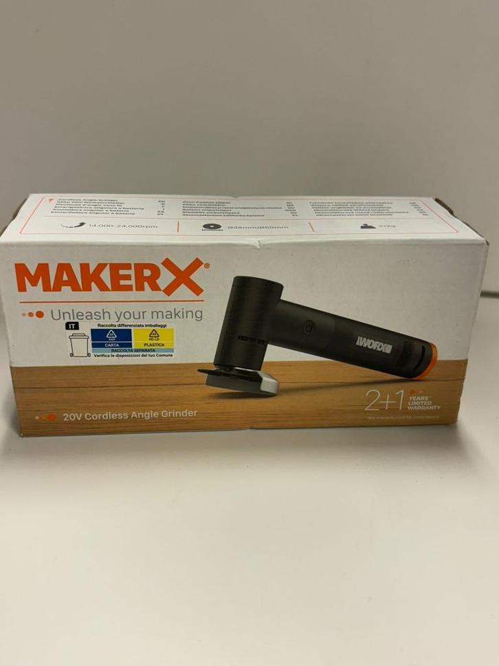 WORX MAKERX 20V Brushless Rotary Tool – Nieuw & Compleet, Hobby en Vrije tijd, Overige Hobby en Vrije tijd, Nieuw, Ophalen of Verzenden