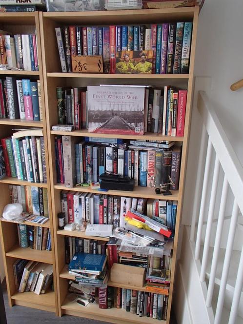 Billy Ikea grote boekenkast, Huis en Inrichting, Kasten | Boekenkasten, Zo goed als nieuw, 50 tot 100 cm, 200 cm of meer, 25 tot 50 cm