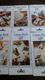 6 coton perle borduurpatronen, Hobby en Vrije tijd, Borduren en Borduurmachines, Ophalen of Verzenden, Zo goed als nieuw, Handborduren