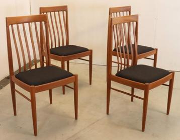 Set 4 Bramin stoelen eetkamerstoelen gestoffeerd gratis bezo beschikbaar voor biedingen
