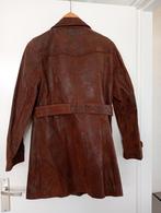 Leren jas maat 40, Kleding | Heren, Ophalen of Verzenden, Zo goed als nieuw, Overige maten, Bruin