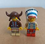 Twee Lego Indianen minifiguren, nummers ww017 en ww019, Kinderen en Baby's, Speelgoed | Duplo en Lego, Ophalen of Verzenden, Lego