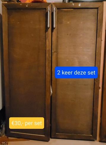 Ikea Ivar deuren set 123x80cm (zelf gemaakt) beschikbaar voor biedingen